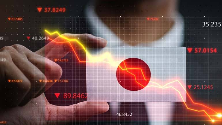 Japanese assets bubble burst of 1992